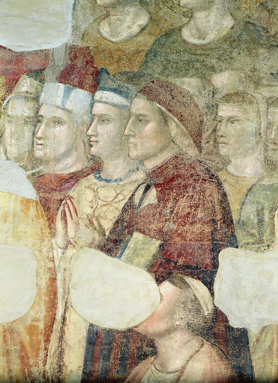Dante Alighieri (1265-1321) : (détail) - Giotto di Bondone