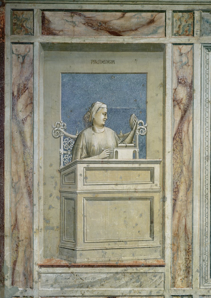 Prudence, vers 1305 - Giotto di Bondone