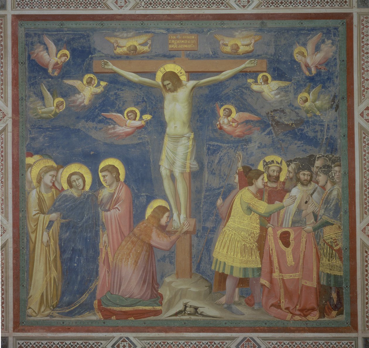 La Crucifixion, vers 1305 (détails) - Giotto di Bondone