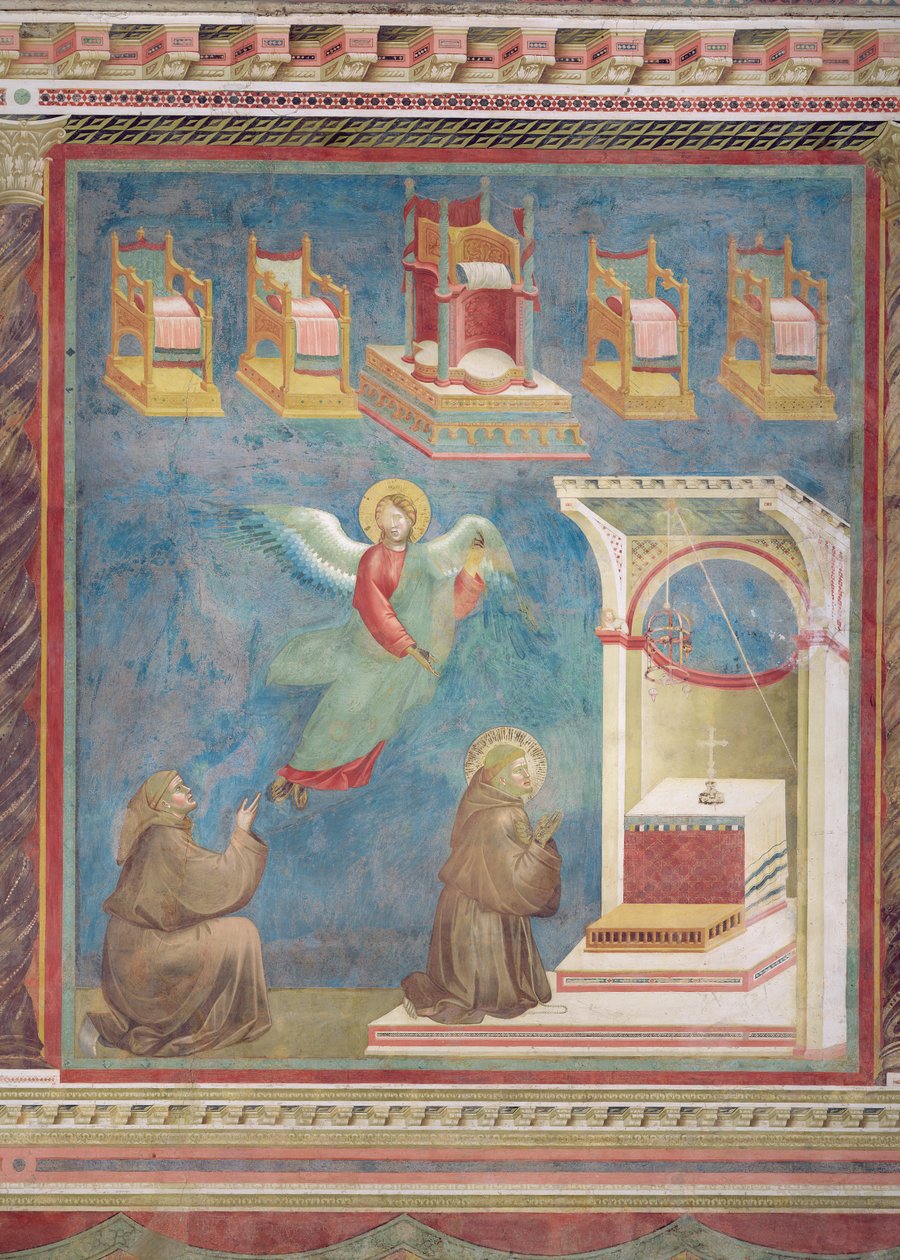 La Vision des Trônes, 1297-99 - Giotto di Bondone