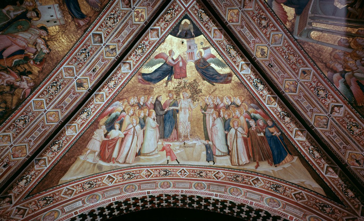 Allégorie de la pauvreté - Giotto (c.1266 1337)