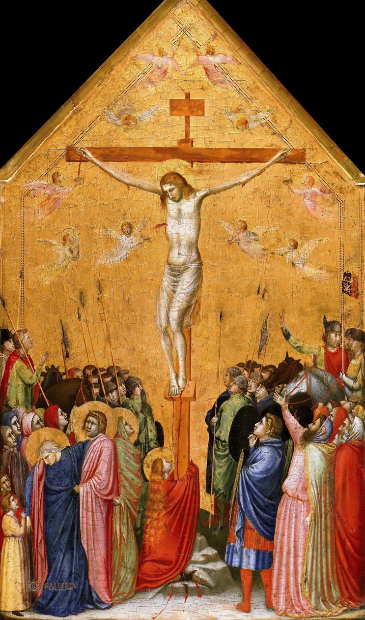 Allemand : Die Kreuzigung Christi La crucifixion du Christ - Giotto