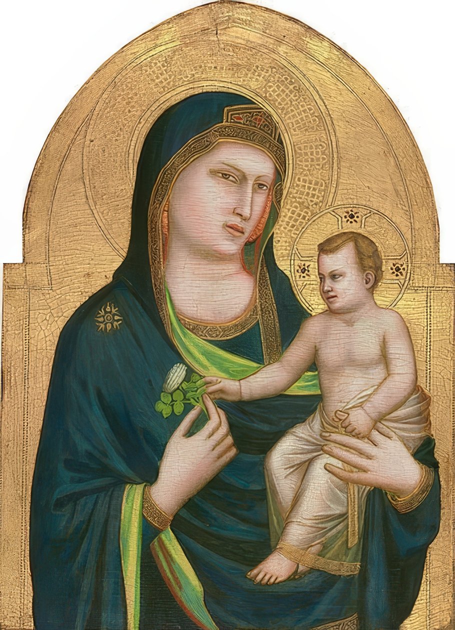 Madone avec enfant - Giotto di Bondone