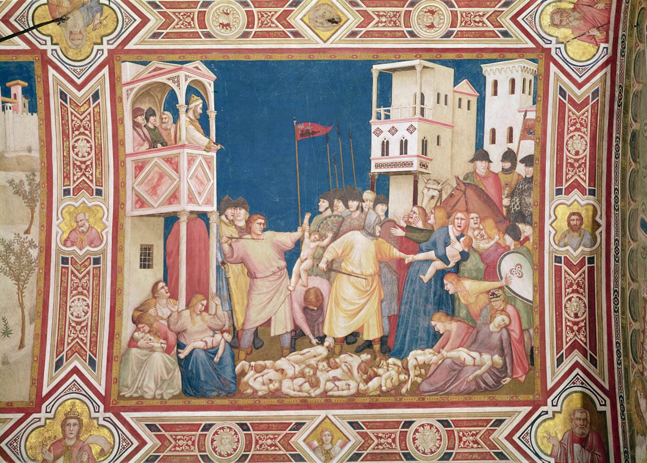 Le massacre des innocents - Giotto di Bondone