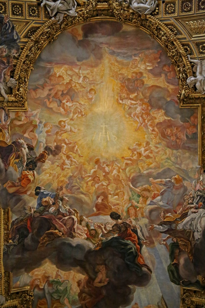 Triomphe au nom de Jésus - Giovanni Battista Gaulli