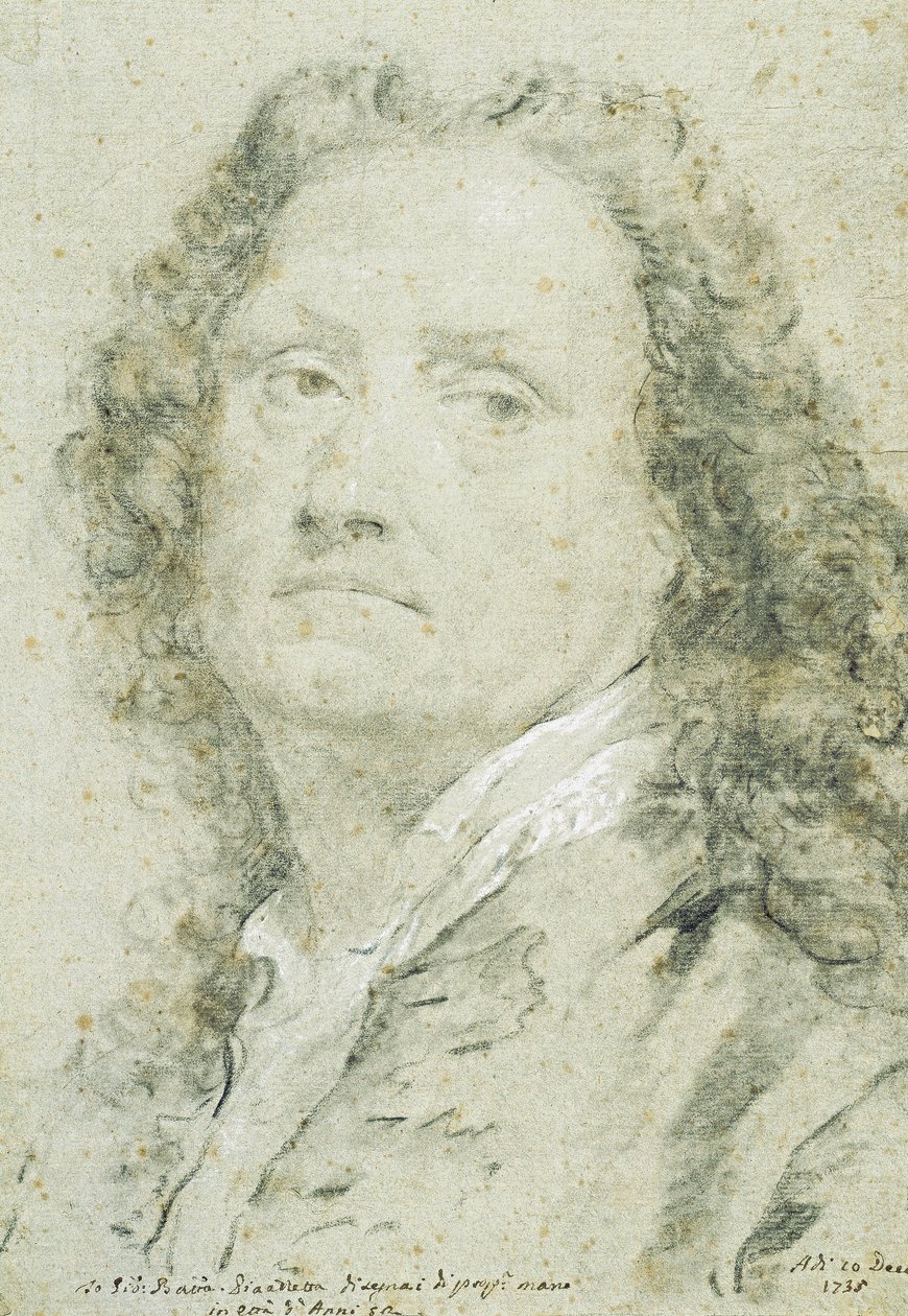Autoportrait, 1735 - Giovanni Battista Piazzetta