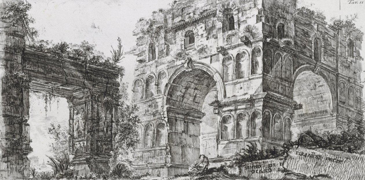 Le Temple de Diane - Giovanni Battista Piranesi
