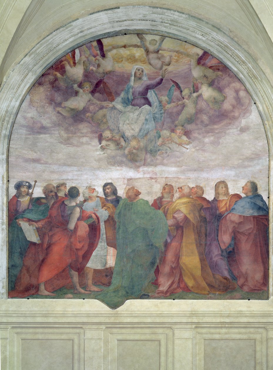 Assomption de la Vierge, 1513 - Giovanni Battista Rosso Fiorentino