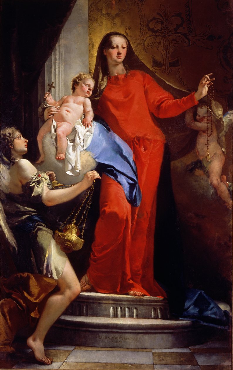 Madone du Rosaire - Giovanni Battista Tiepolo