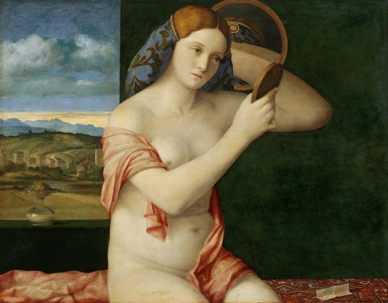 Jeune femme à sa toilette - Giovanni Bellini