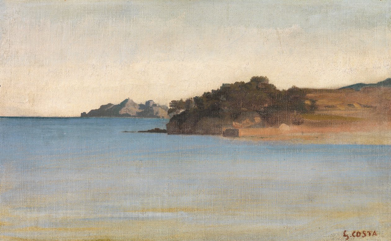 Portofino, vers 1858 - Giovanni Costa