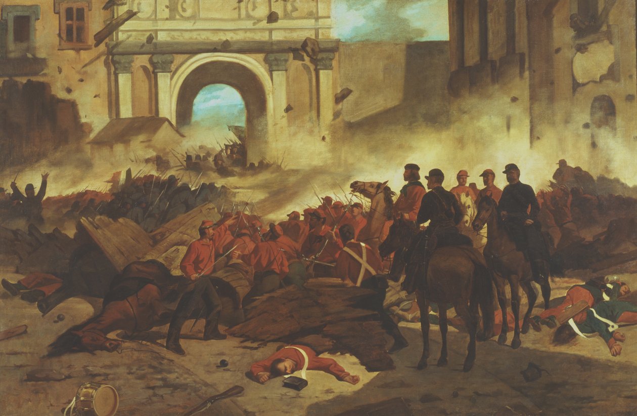 Garibaldi à Palerme - Giovanni Fattori
