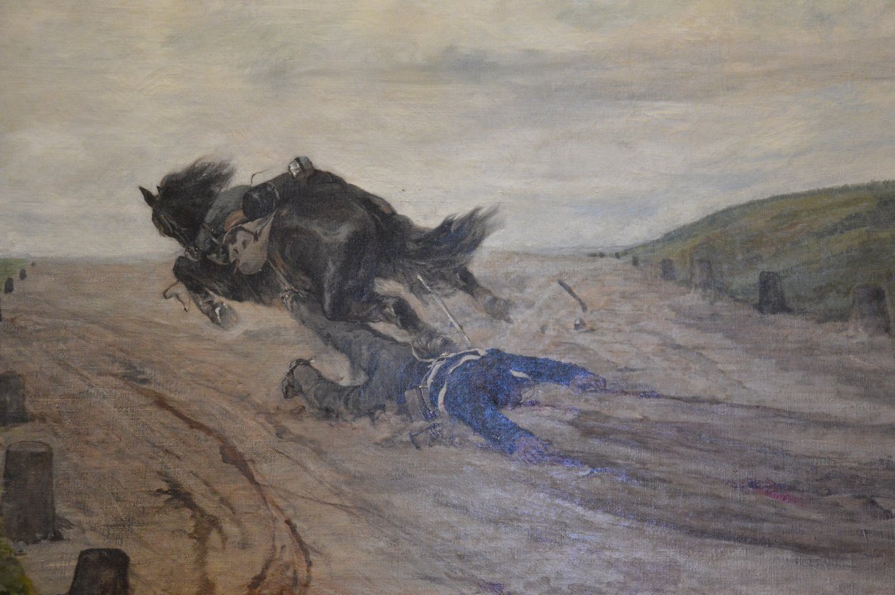 Le Cheval Abattu - Giovanni Fattori
