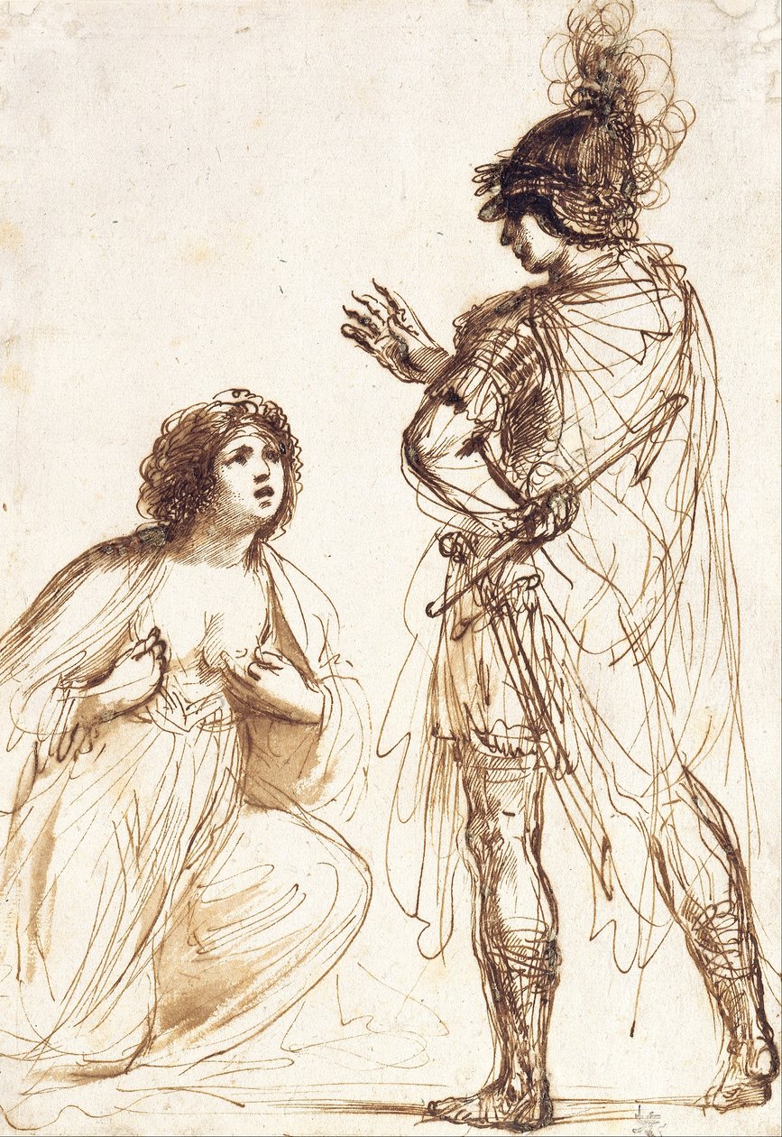 Cléopâtre et Octavien - Giovanni Francesco Barbieri