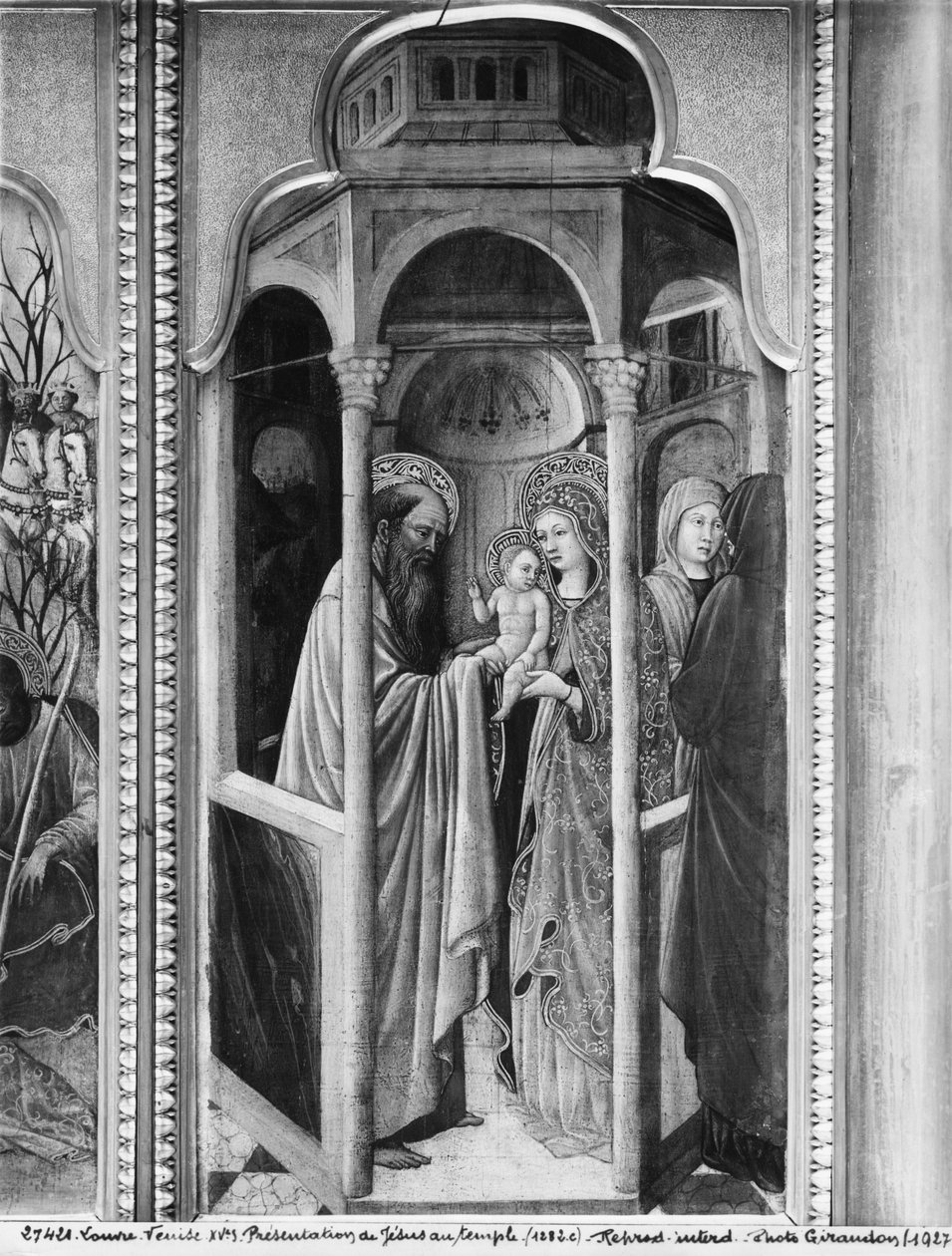 Cycle de la vie de la Vierge, Présentation de Jésus au Temple, vers 1445 - Giovanni Francesco da Rimini