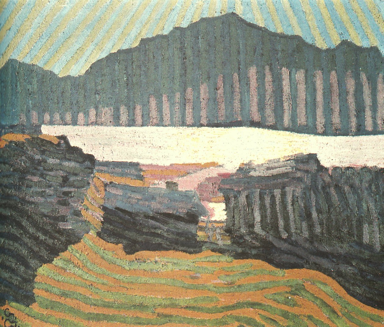 Vue de Capolago, Tessin - Giovanni Giacometti