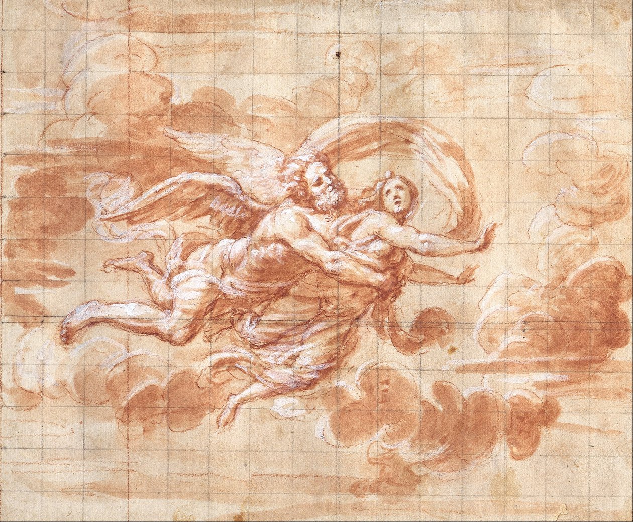 Borée enlevant Orithye - Giovanni Maria Morandi