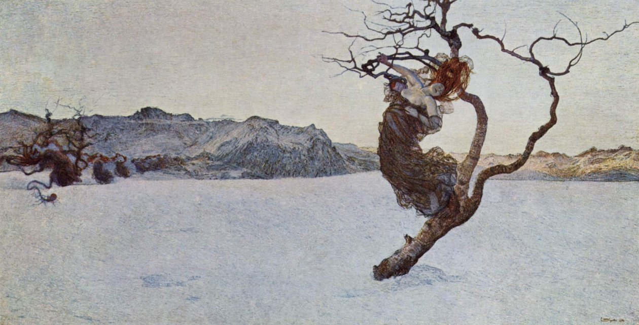 Les mères mauvaises - Giovanni Segantini