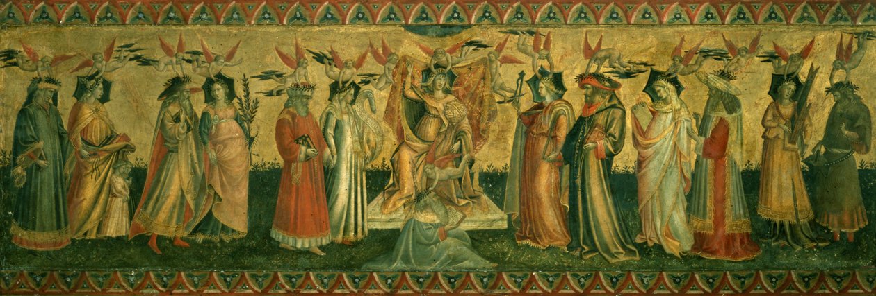 Les sept arts libéraux, c.1435 - Giovanni dal Ponte