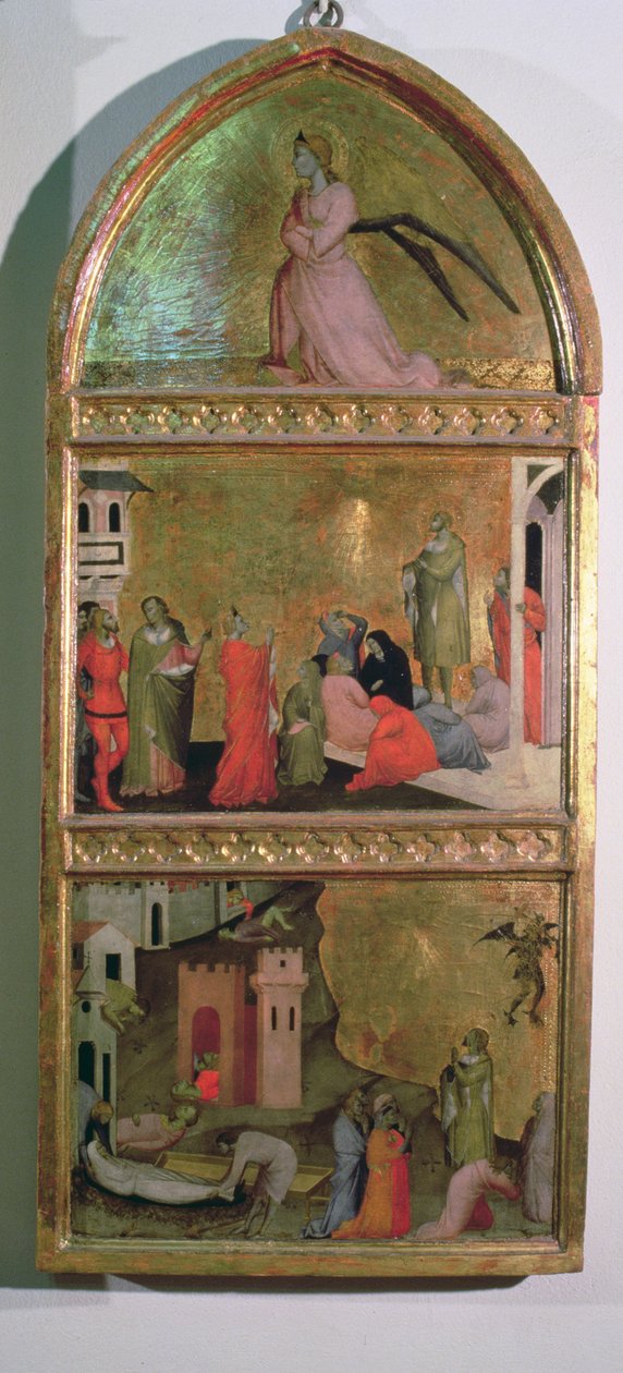 Le Martyre de Saint Sébastien (détail) - Giovanni di Niccolo del Biondo