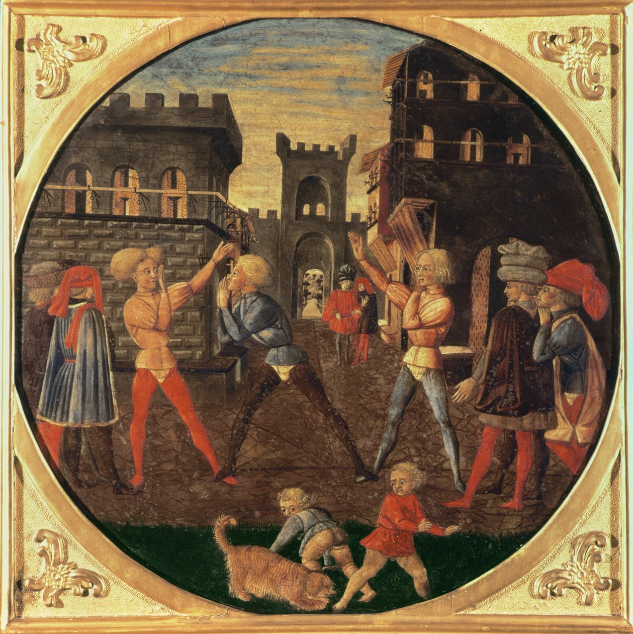 Le jeu de Civettino - Giovanni di Ser Giovanni