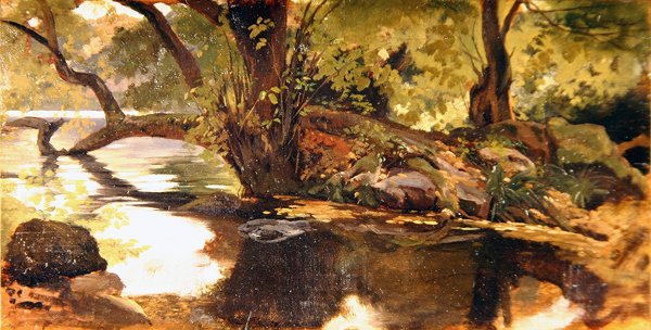 Lago di Nemi - Giovanni Costa