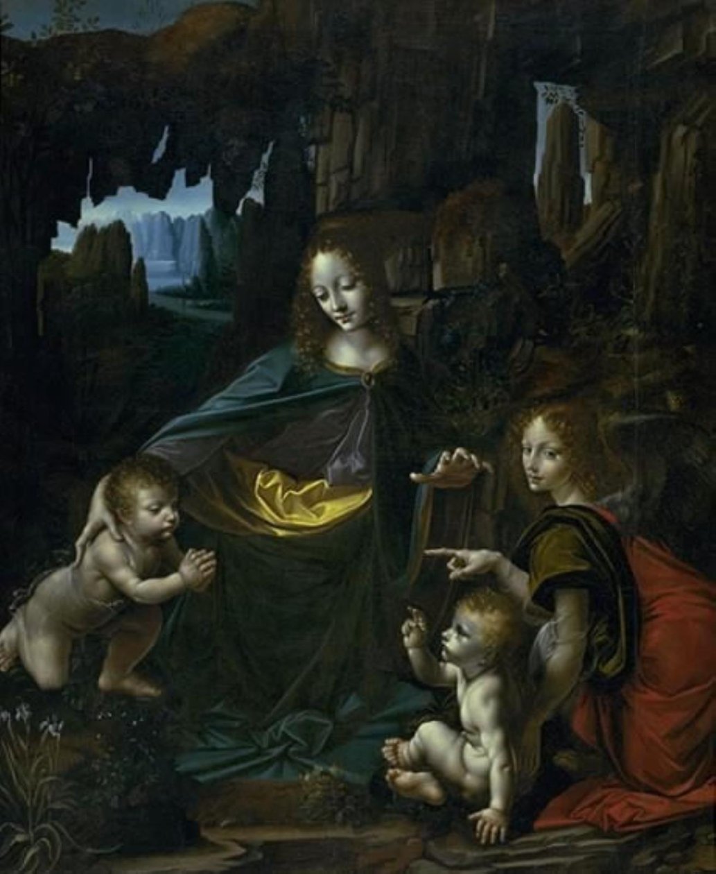 La Vierge aux rochers - Giovanni Antonio Boltraffio