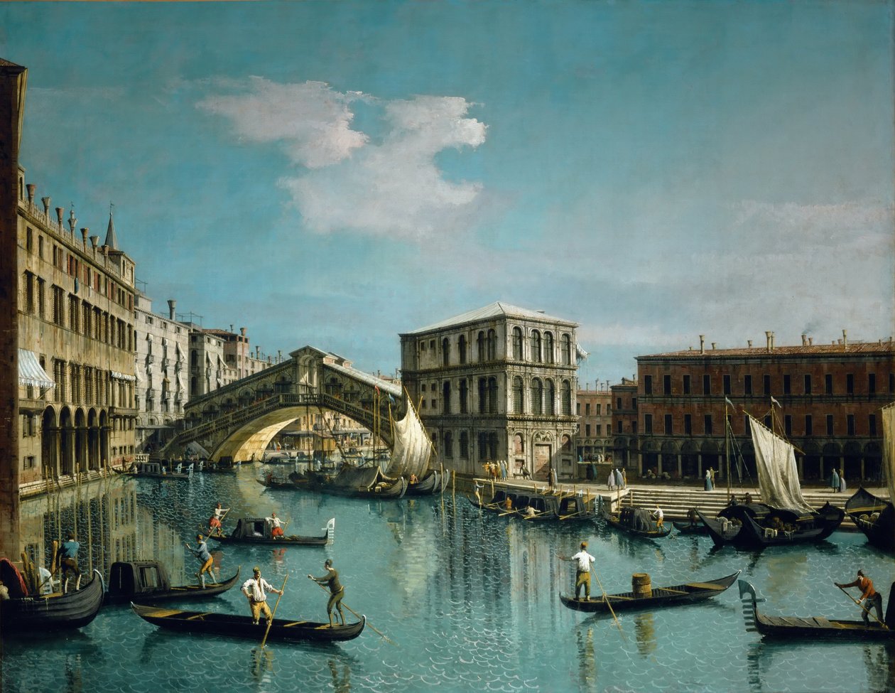 Le pont du Rialto - Giovanni Antonio Canal