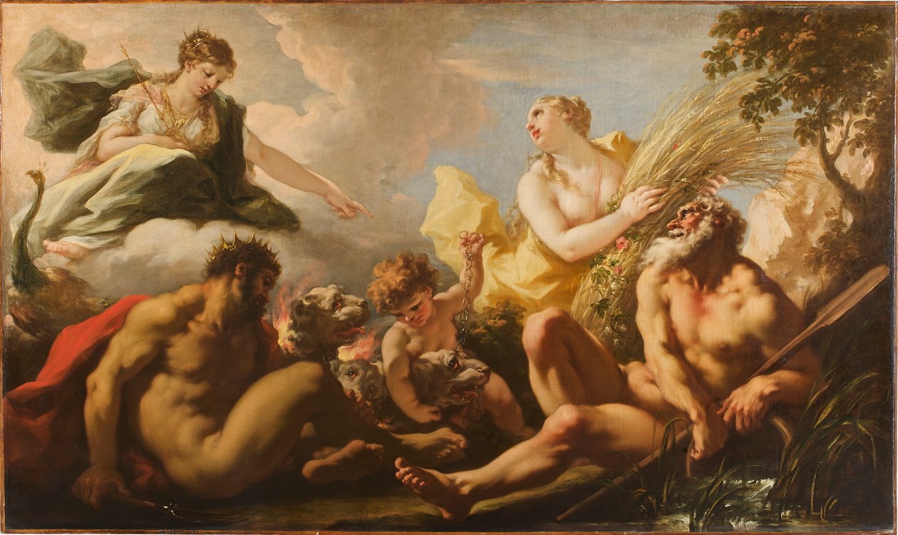 Les quatre éléments de la brasserie, 1717 - Giovanni Antonio Pellegrini