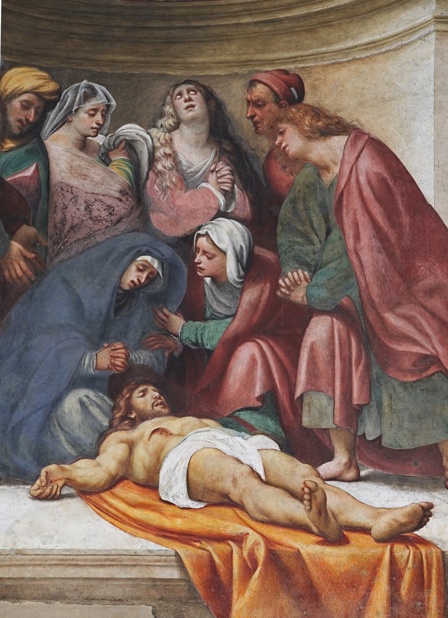 Déposition (détail) - Giovanni Antonio Pordenone