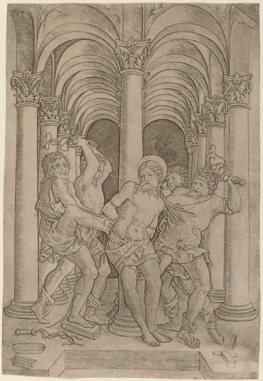 Flagellation - Giovanni Antonio da Brescia