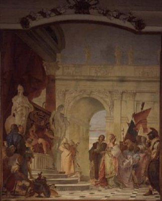 La magnanimité de Scipion - Giovanni Battista Tiepolo