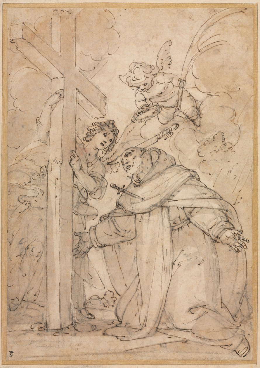 Saint Pierre Martyr, 16ème siècle - Giovanni Battista Paggi