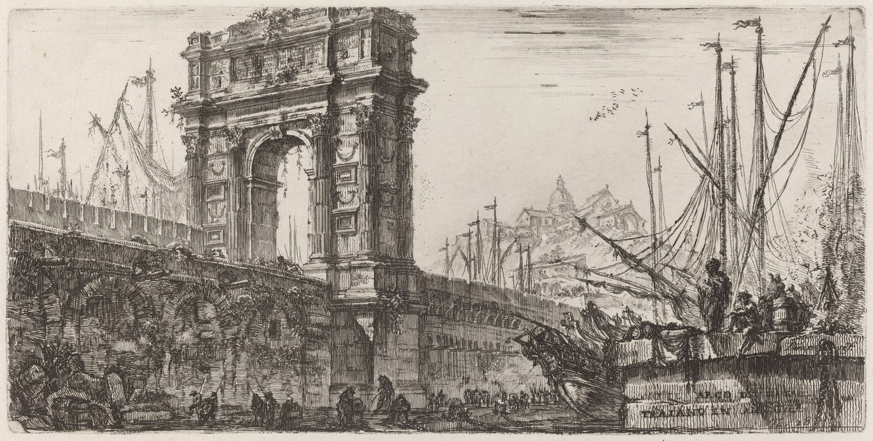 Arco di Traiano à Ancône - Giovanni Battista Piranesi