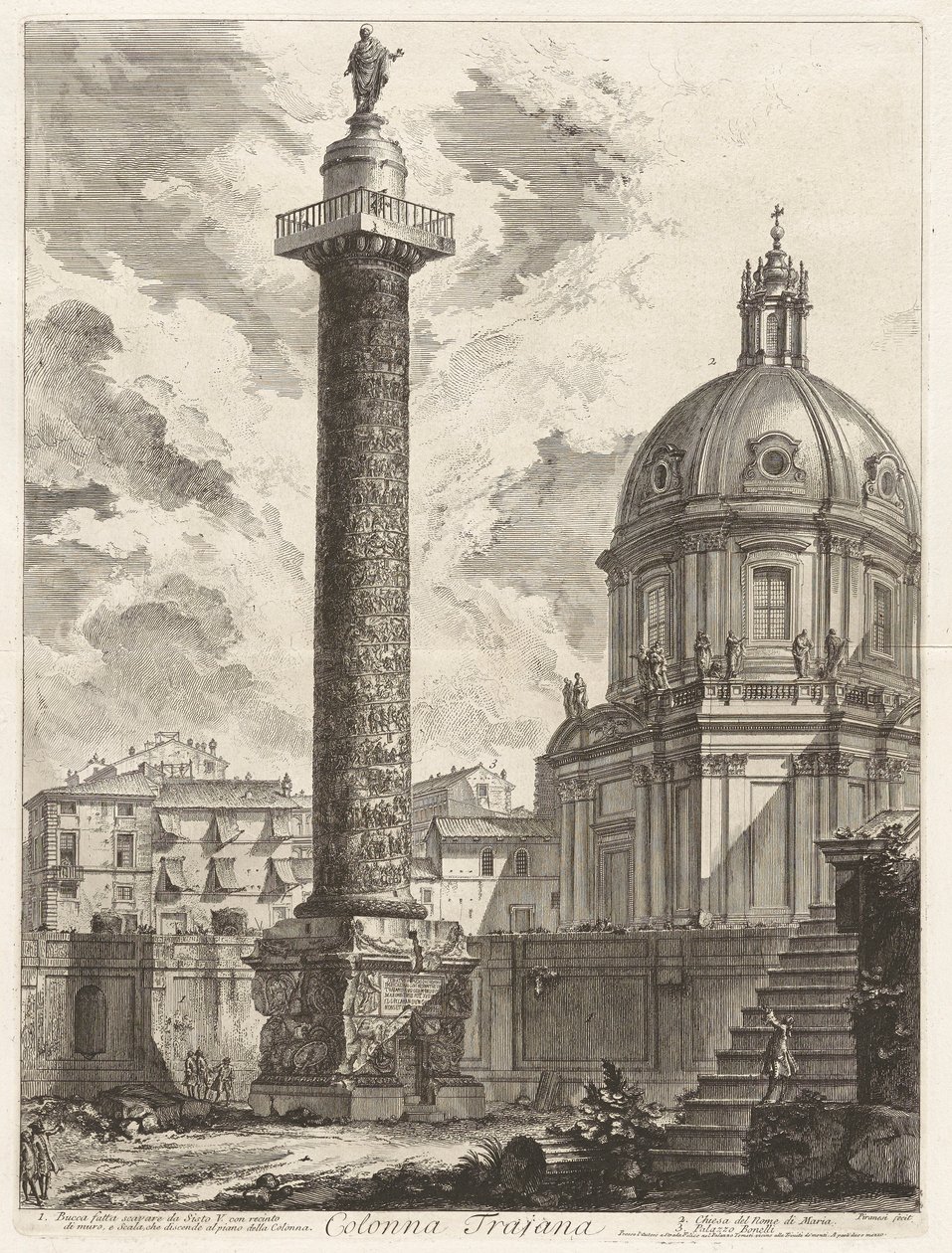 Colonne Trajane (Trajan) - Giovanni Battista Piranesi