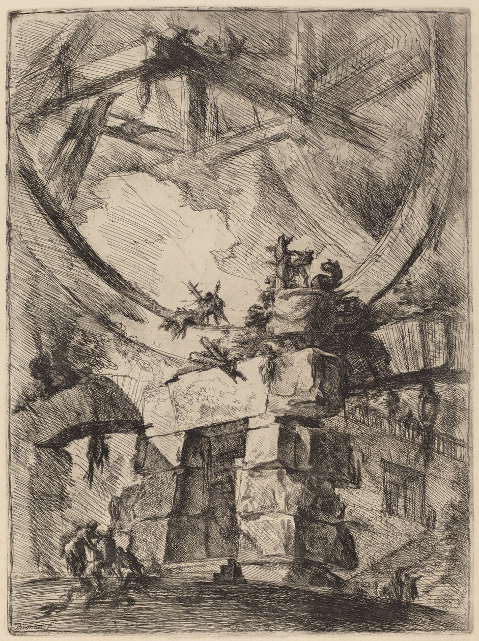 La grande roue - Giovanni Battista Piranesi