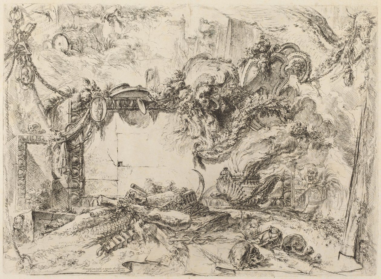 La tablette monumentale - Giovanni Battista Piranesi