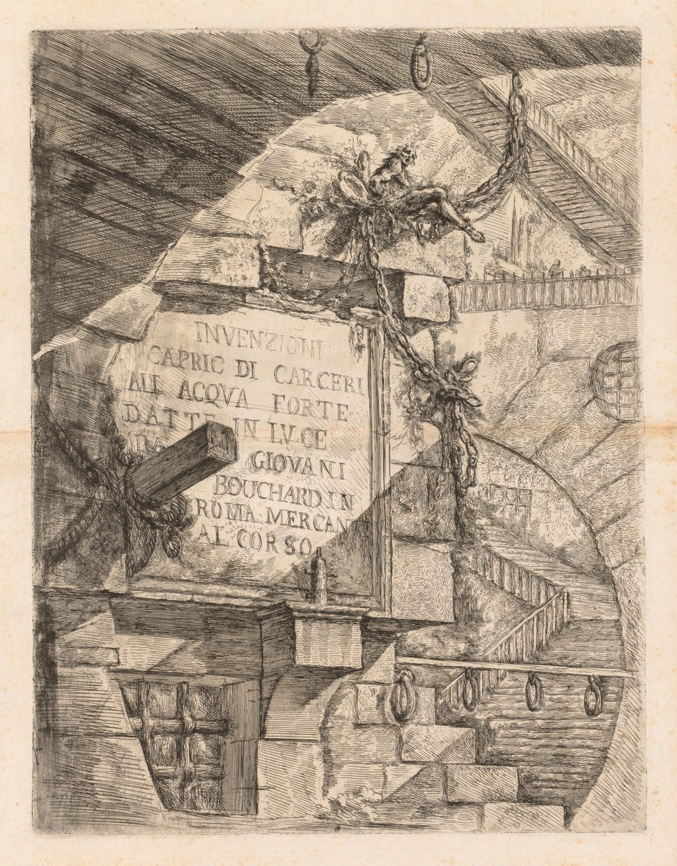 Les Prisons, 1745-1750 - Giovanni Battista Piranesi