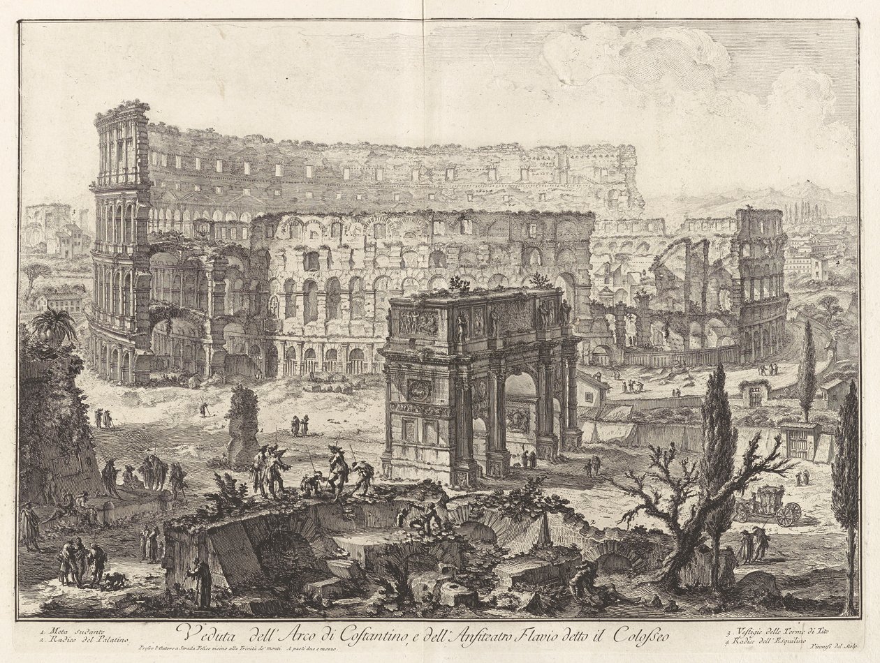 Veduta dell - Giovanni Battista Piranesi