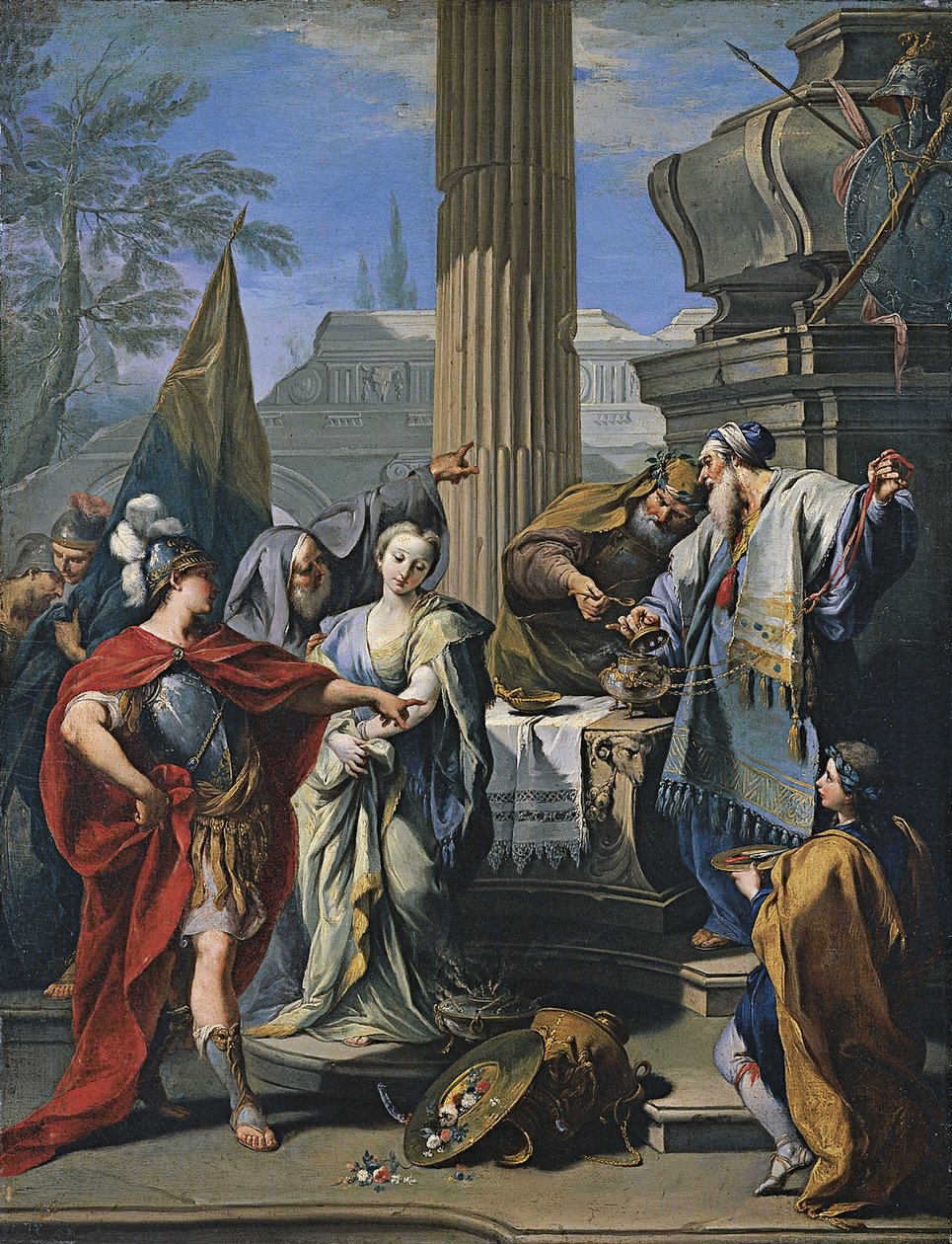 Le Sacrifice de Polyxène - Giovanni Battista Pittoni