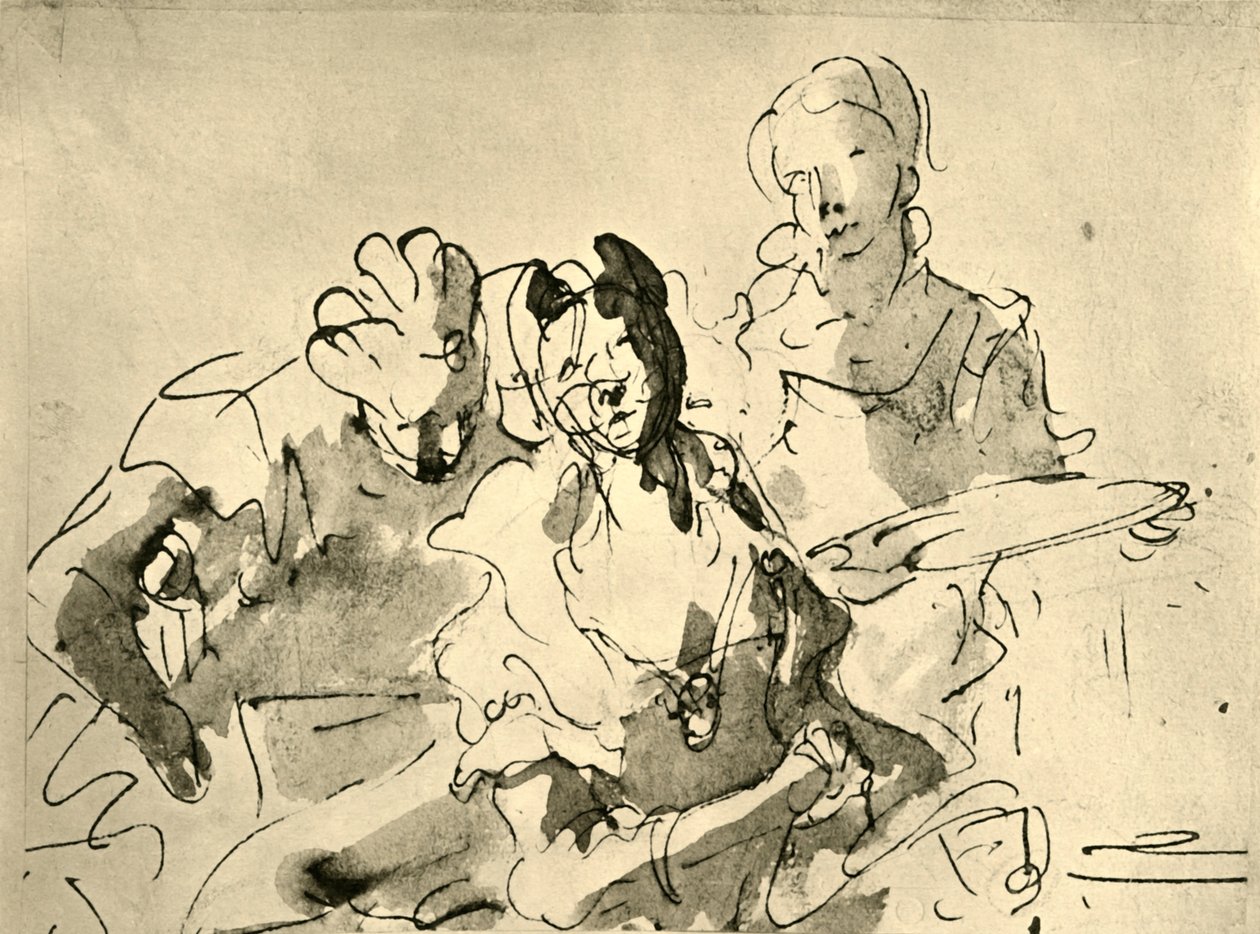 Cléopâtre, début du 18ème siècle, 1928 - Giovanni Battista Tiepolo