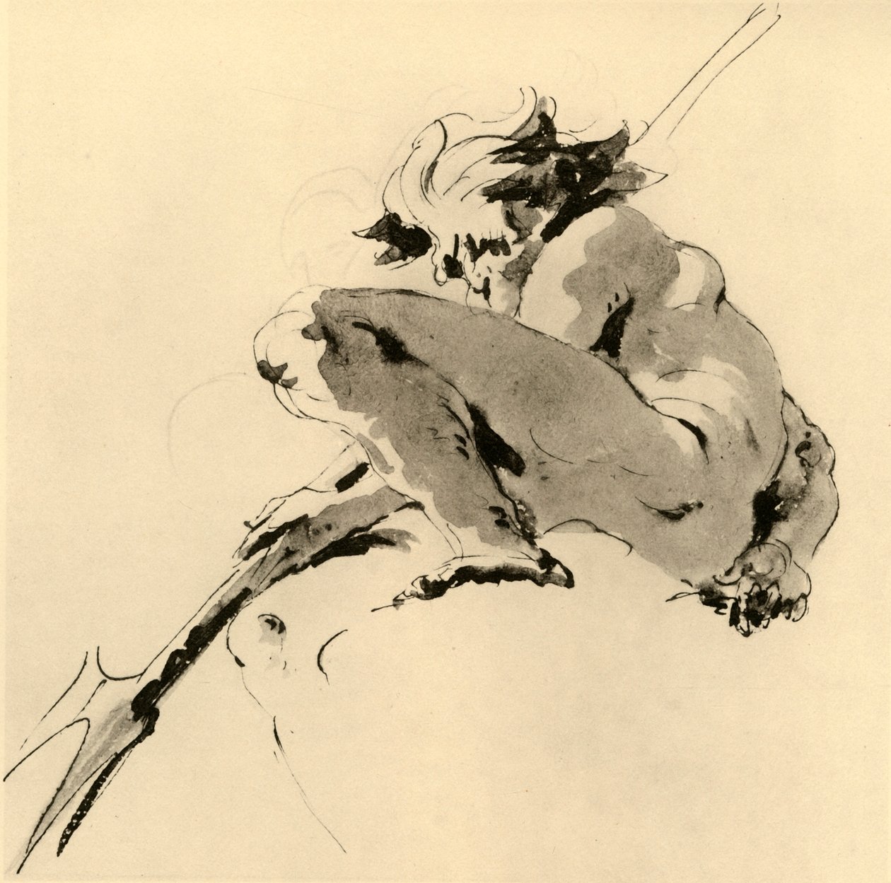 Neptune, c1740, 1928 - Giovanni Battista Tiepolo