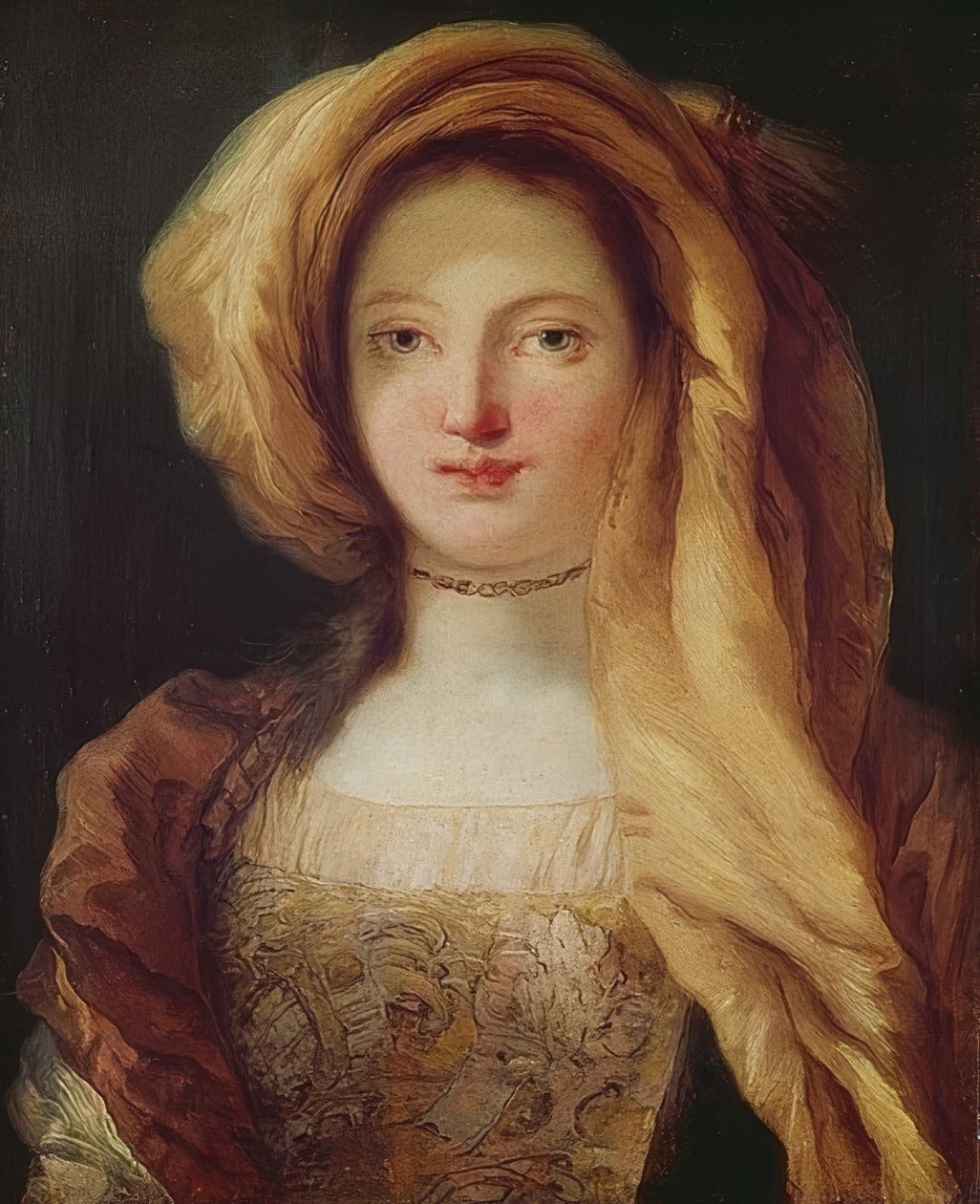 Portrait de sa femme - Giovanni Battista Tiepolo