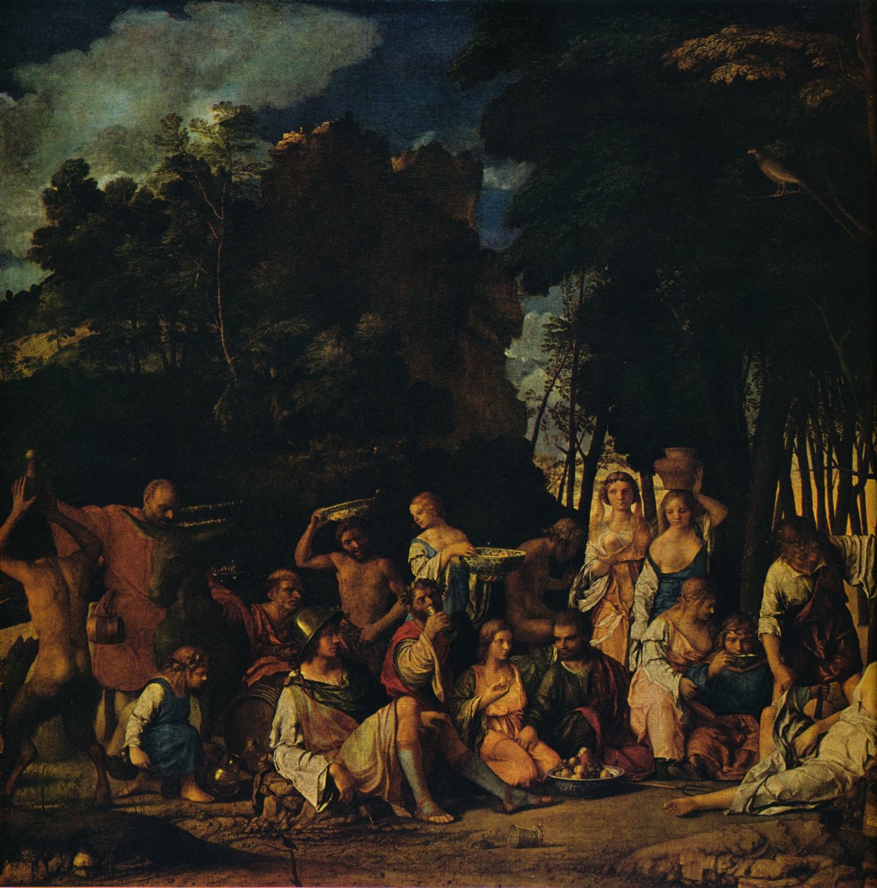 Le festin des dieux, 1514-1529 - Giovanni Bellini