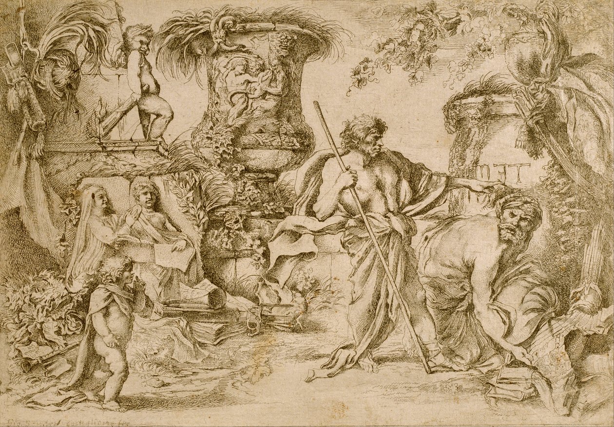 Temporalis Aeternitas - Giovanni Benedetto Castiglione