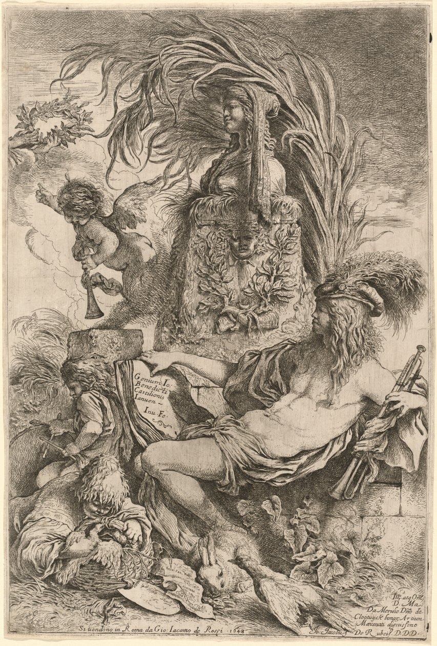 Le génie de Castiglione - Giovanni Benedetto Castiglione