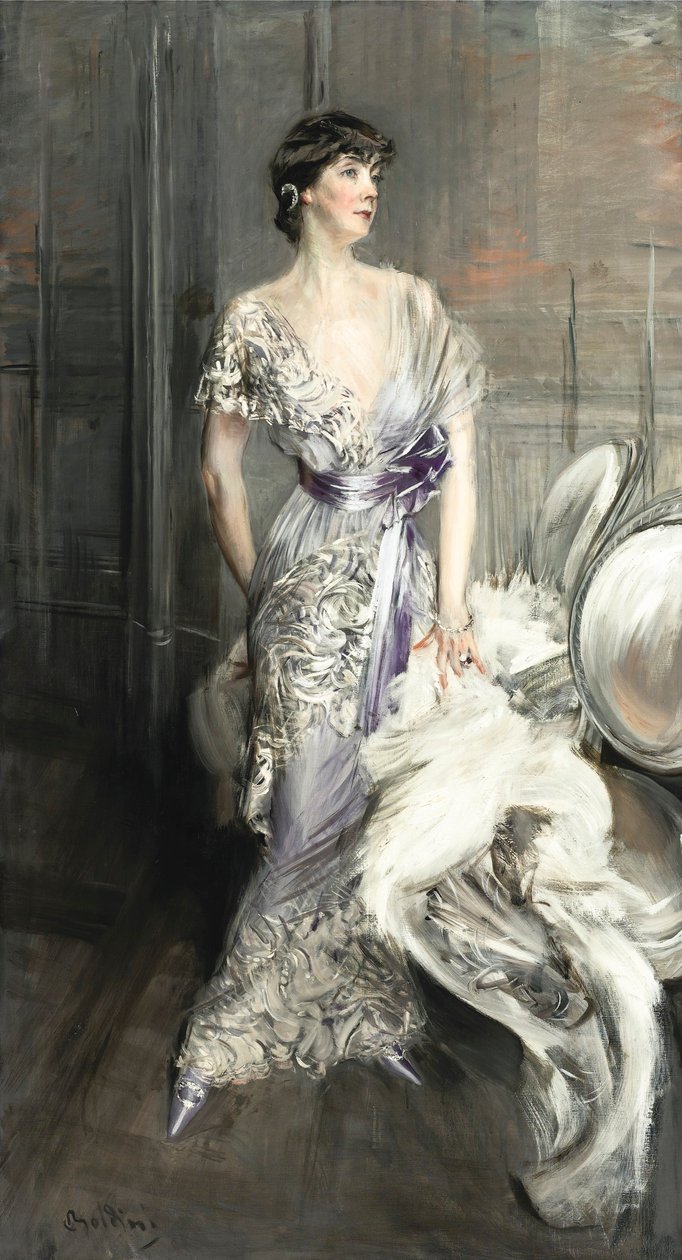 Boldini - PORTRAIT DE CELIA TOBIN CLARK - Giovanni Boldini