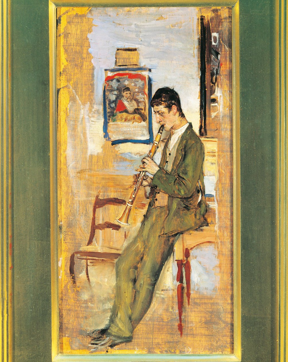 Italie, joueur de clarino - Giovanni Boldini