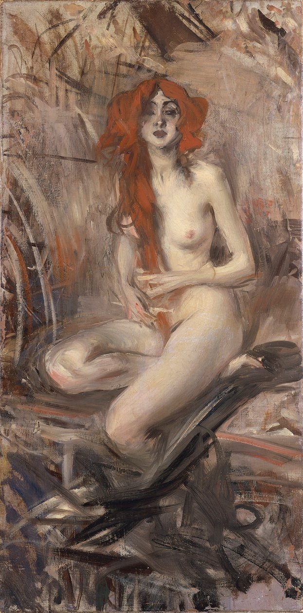 Italie, Jeune nu - Giovanni Boldini