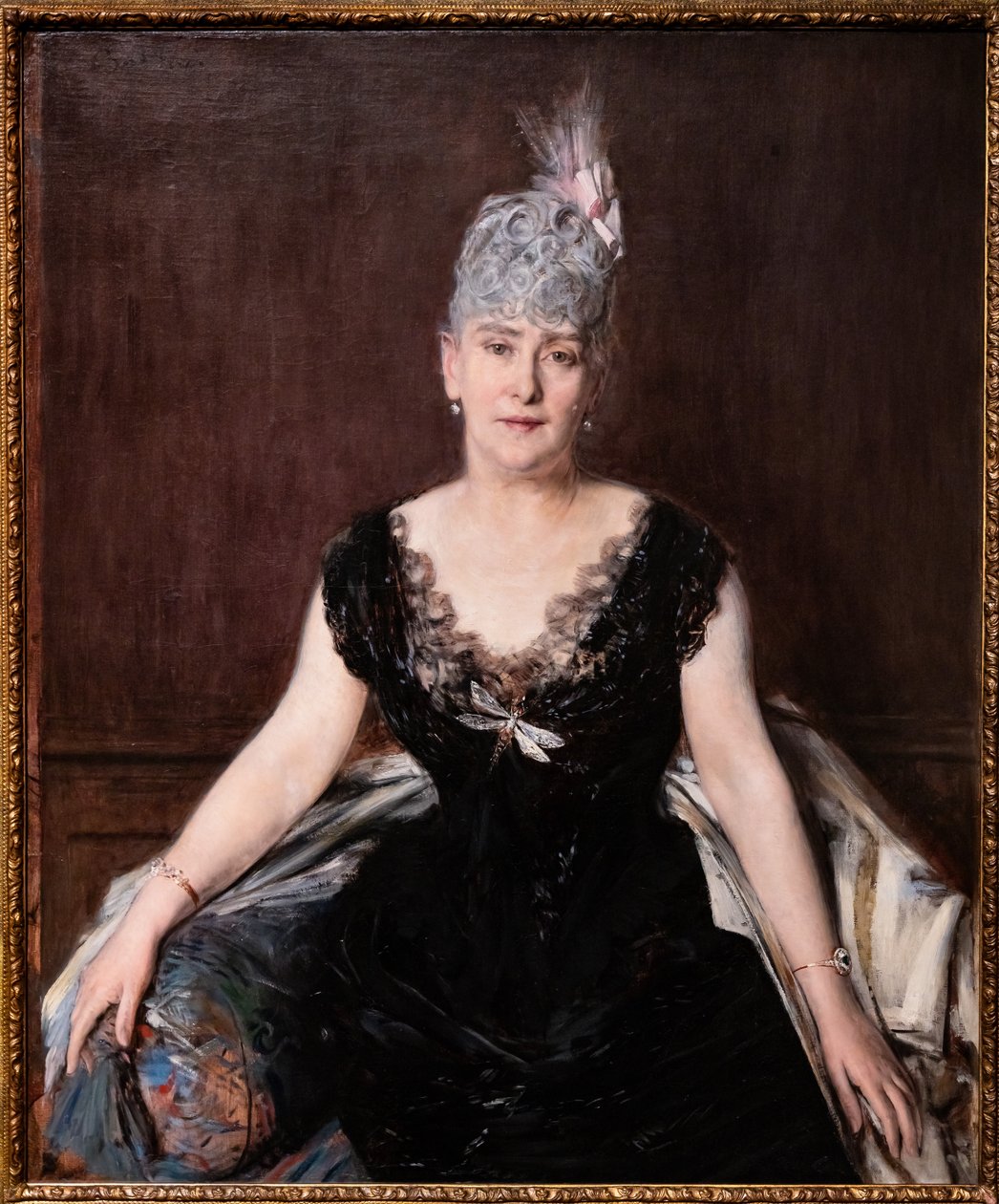 Portrait de Madame Seligman - Giovanni Boldini